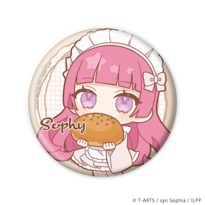 缶バッジ「アイドルランドプリパラ」02/パン屋ver. ブラインド(10種)(ミニキャライラスト)