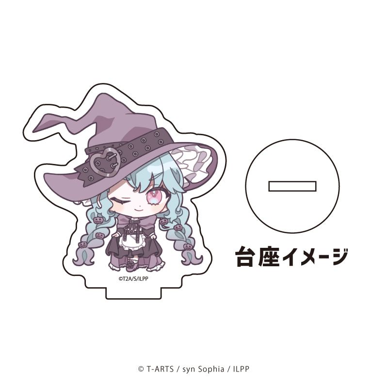 アクリルぷちスタンド「アイドルランドプリパラ」05/ハロウィンカフェver. ブラインド(9種)(ミニキャライラスト)