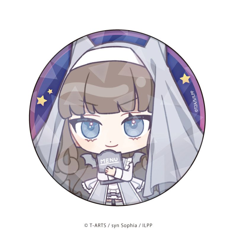 ホログラム缶バッジ(65mm)「アイドルランドプリパラ」03/ハロウィンカフェver. ブラインド(9種)(ミニキャライラスト)