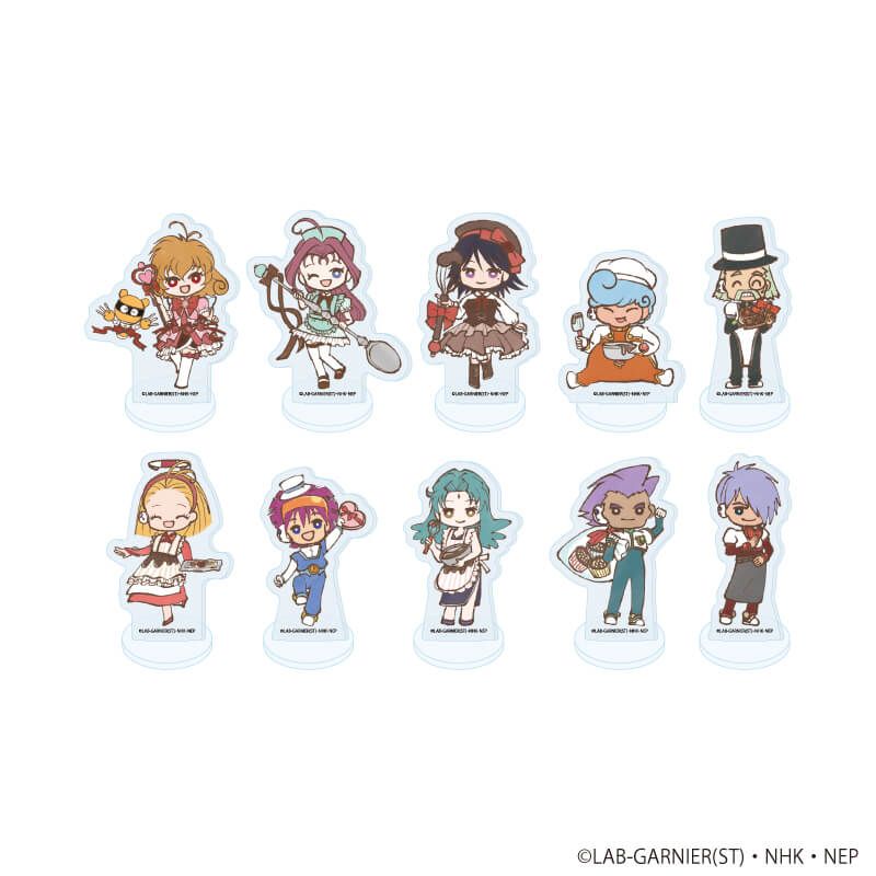 アクリルぷちスタンド「コレクター・ユイ」02/コンプリートセット(全10種)(レトロアートイラスト)