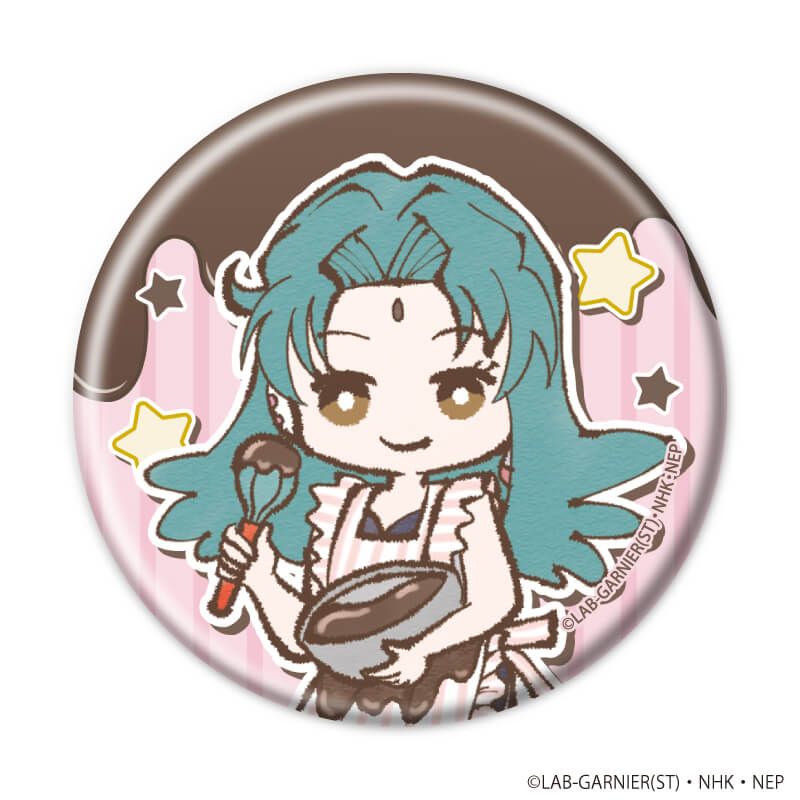 缶バッジ「コレクター・ユイ」04/コンプリートセット(全10種)(レトロアートイラスト)