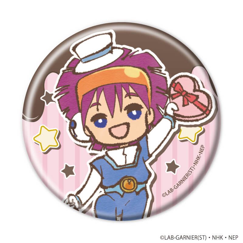 缶バッジ「コレクター・ユイ」04/ブラインド(10種)(レトロアートイラスト)