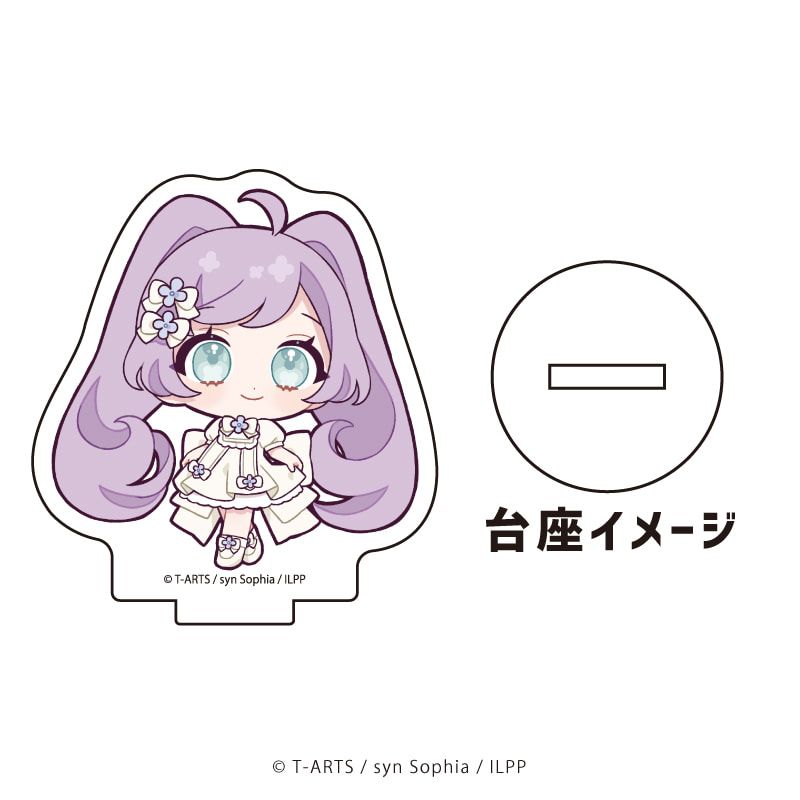 アクリルぷちスタンド「アイドルランドプリパラ」03/ブラインド(10種)(ミニキャライラスト)