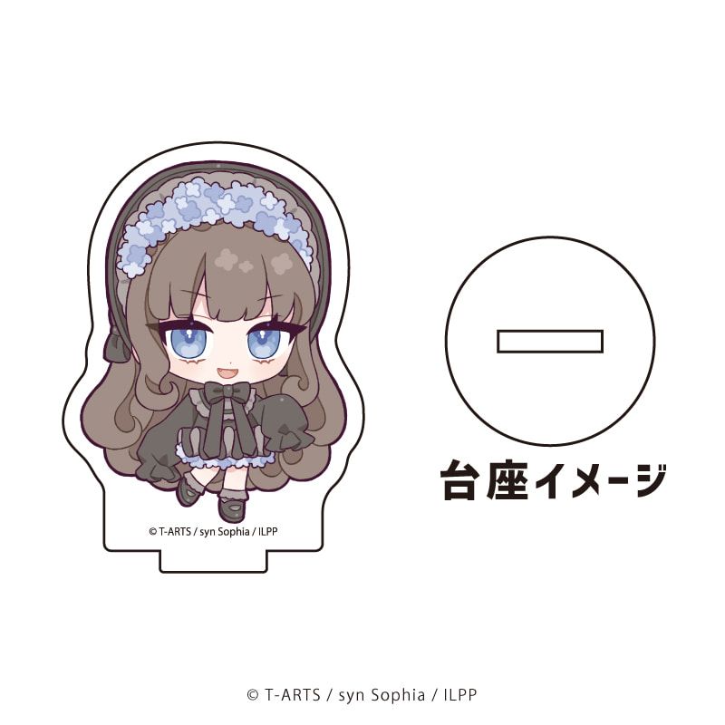 アクリルぷちスタンド「アイドルランドプリパラ」03/ブラインド(10種)(ミニキャライラスト)