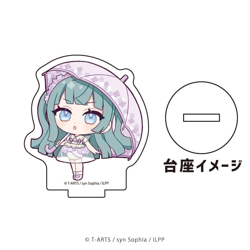 アクリルぷちスタンド「アイドルランドプリパラ」03/ブラインド(10種)(ミニキャライラスト)