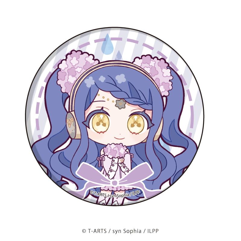 缶バッジ「アイドルランドプリパラ」04/ブラインド(10種)(ミニキャライラスト)