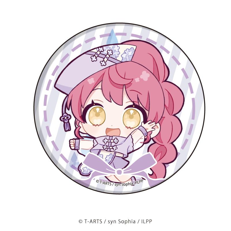 缶バッジ「アイドルランドプリパラ」04/ブラインド(10種)(ミニキャライラスト)