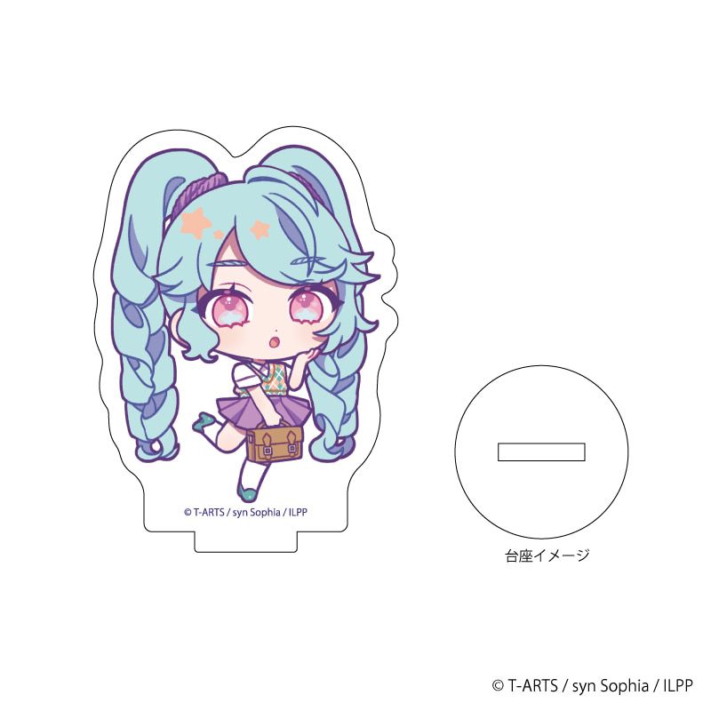 アクリルぷちスタンド「アイドルランドプリパラ」04/アメリカンポップver. コンプリートBOX（全10種）(ミニキャライラスト)