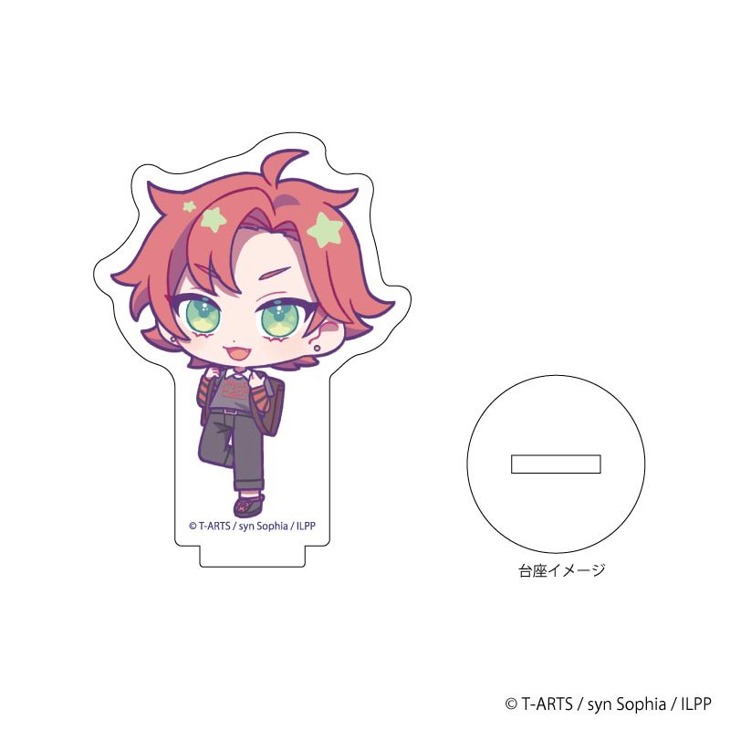 アクリルぷちスタンド「アイドルランドプリパラ」04/アメリカンポップver. コンプリートBOX（全10種）(ミニキャライラスト)