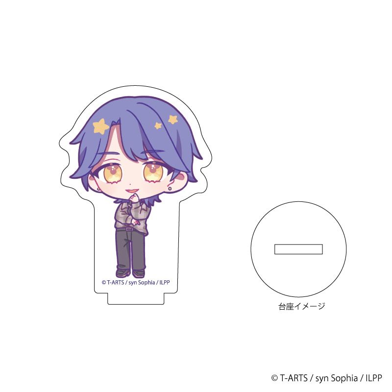 アクリルぷちスタンド「アイドルランドプリパラ」04/アメリカンポップver. ブラインド（10種）(ミニキャライラスト)