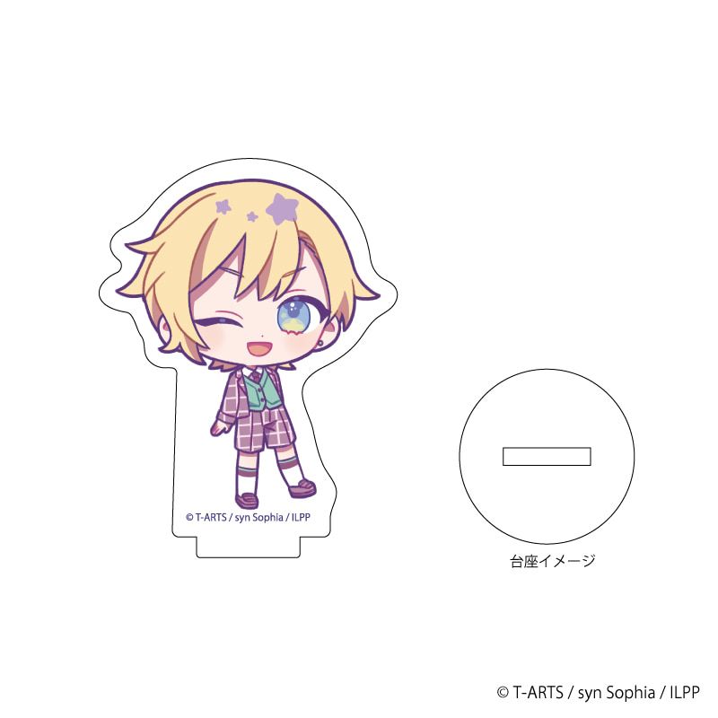 アクリルぷちスタンド「アイドルランドプリパラ」04/アメリカンポップver. ブラインド（10種）(ミニキャライラスト)