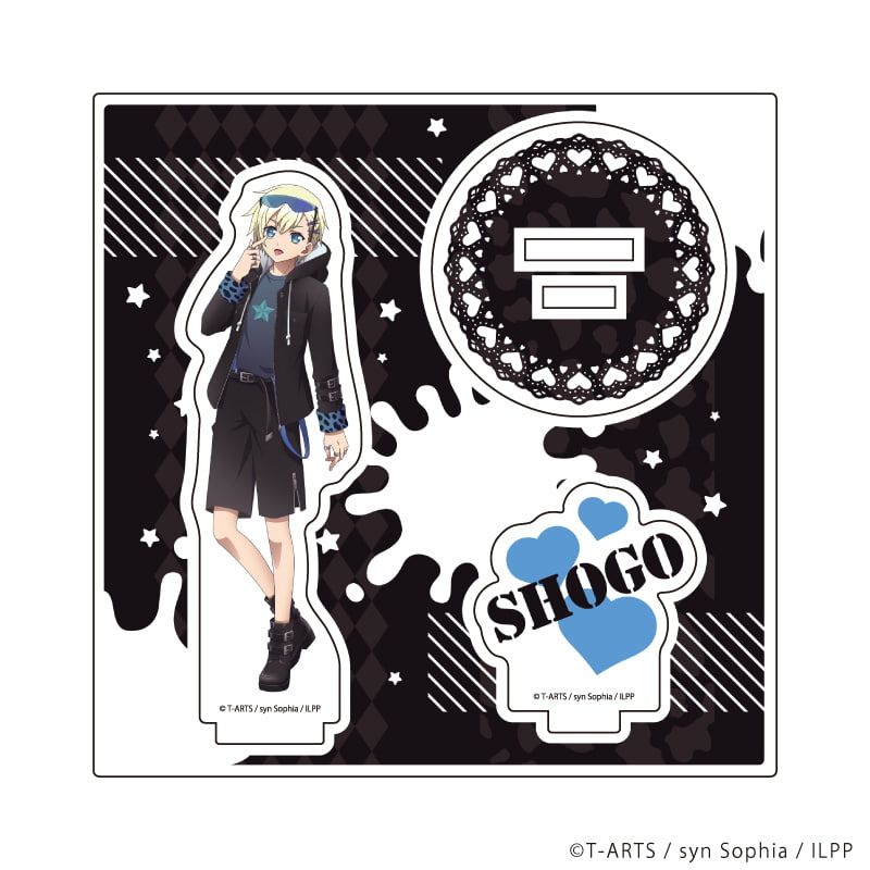 アクリルフィギュアプレート「アイドルランドプリパラ」02/ショウゴ ヤミプリver.(描き下ろしイラスト)