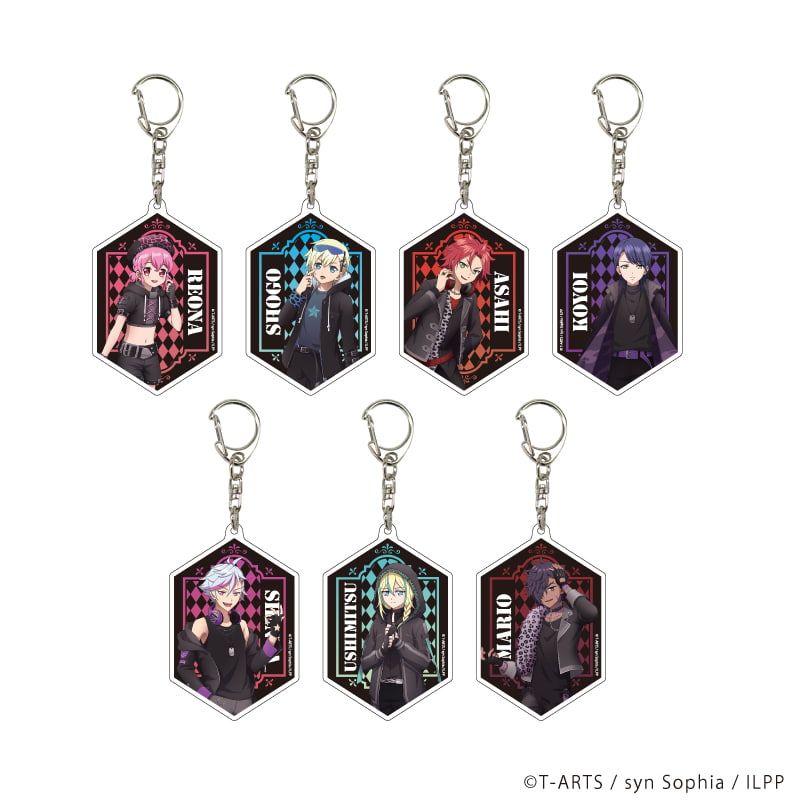 アクリルキーホルダー「アイドルランドプリパラ」01/ヤミプリver. コンプリートBOX(全7種)(描き下ろしイラスト)