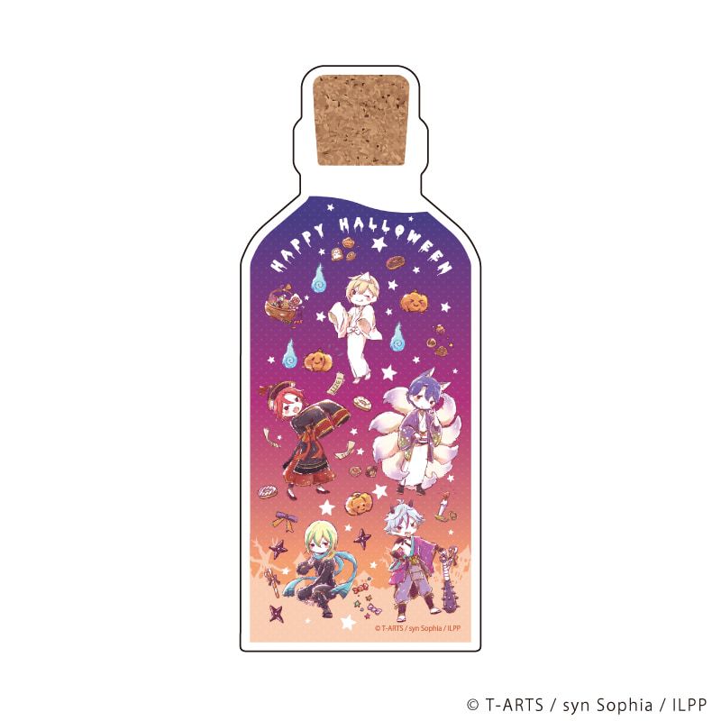 コレクションボトル「アイドルランドプリパラ」02/ダンプリハロウィンver. 集合デザインB(グラフアートイラスト)