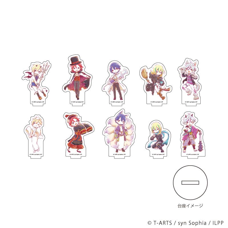 アクリルぷちスタンド「アイドルランドプリパラ」01/ダンプリハロウィンver. コンプリートBOX(全10種)(グラフアートイラスト)