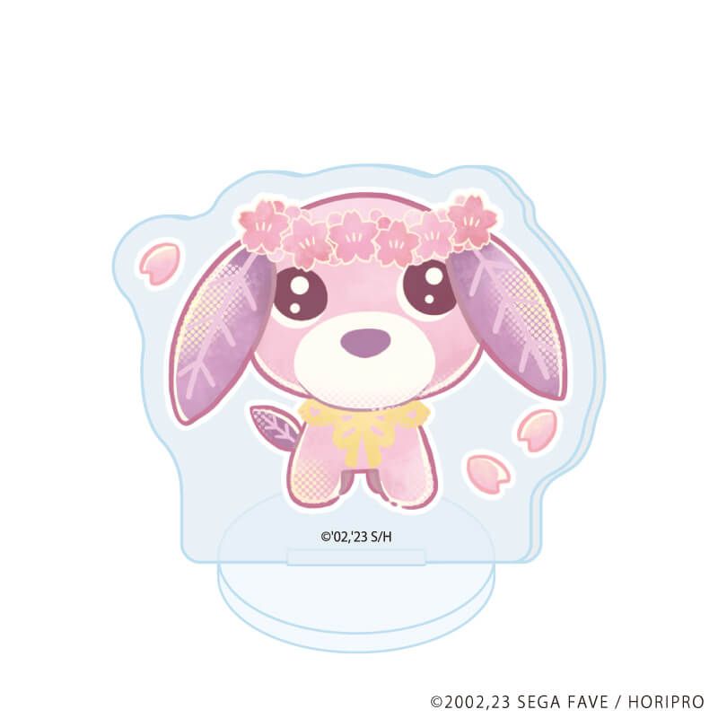 アクリルぷちスタンド「お茶犬」01/コンプリートセット(全11種)(レトロアートイラスト)