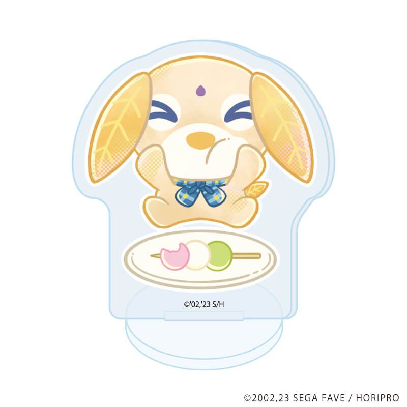 アクリルぷちスタンド「お茶犬」01/コンプリートセット(全11種)(レトロアートイラスト)