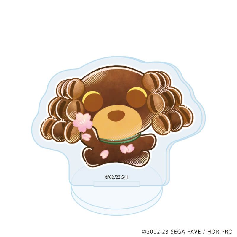 アクリルぷちスタンド「お茶犬」01/コンプリートセット(全11種)(レトロアートイラスト)