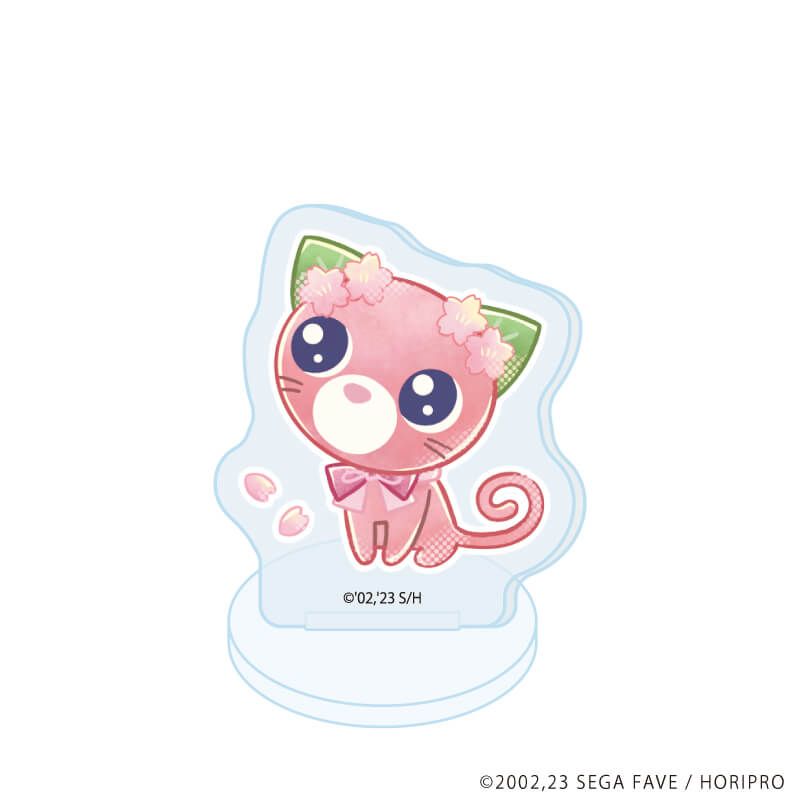 アクリルぷちスタンド「お茶犬」01/ブラインド(11種)(レトロアートイラスト)