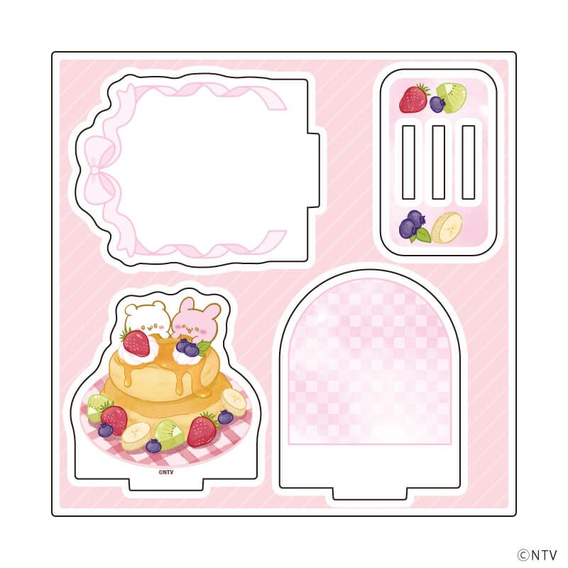 アクリルスタンドプレート「らぶいーず」06/すもっぴ＆ぴょんちー(公式イラスト)