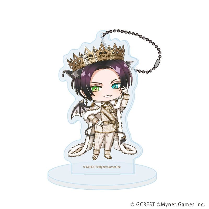 アクリルスタンドキーホルダー「夢王国と眠れる100人の王子様」95/スペルヴィア(ミニキャライラスト)