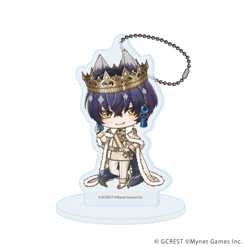 アクリルスタンドキーホルダー「夢王国と眠れる100人の王子様」86/煌牙(ミニキャライラスト)