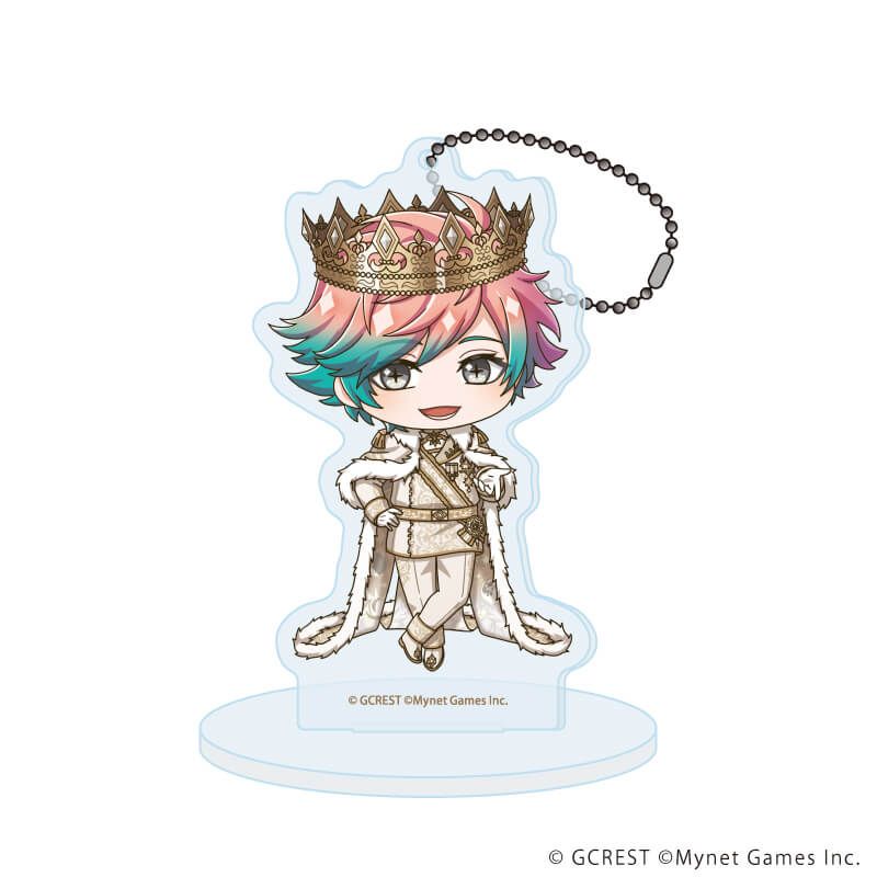 アクリルスタンドキーホルダー「夢王国と眠れる100人の王子様」82/クラウン(ミニキャライラスト)