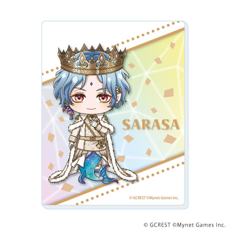 アクリルカード「夢王国と眠れる100人の王子様」18/コンプリートセット(全8種)(ミニキャライラスト)