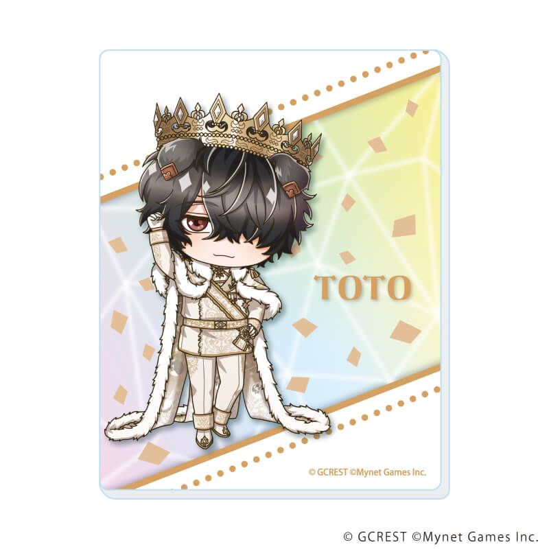 アクリルカード「夢王国と眠れる100人の王子様」18/コンプリートセット(全8種)(ミニキャライラスト)