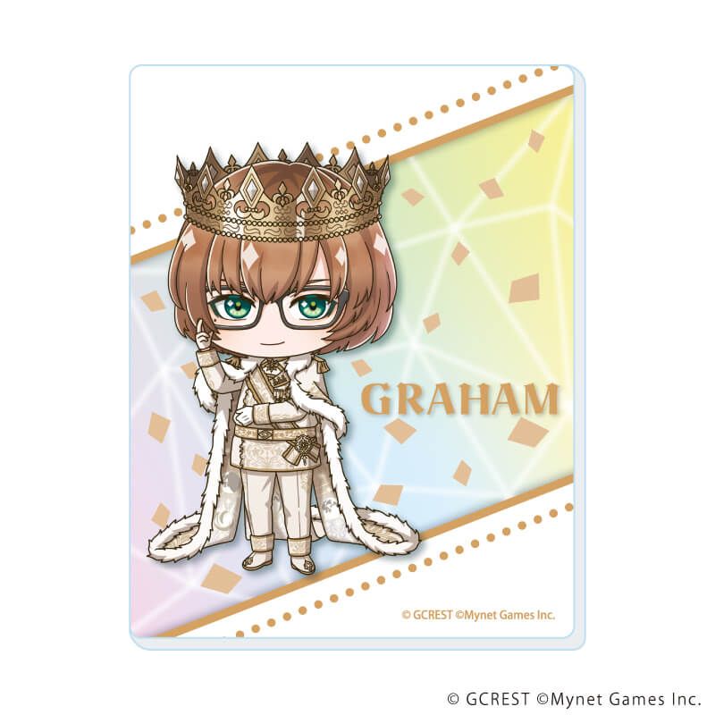 アクリルカード「夢王国と眠れる100人の王子様」18/コンプリートセット(全8種)(ミニキャライラスト)