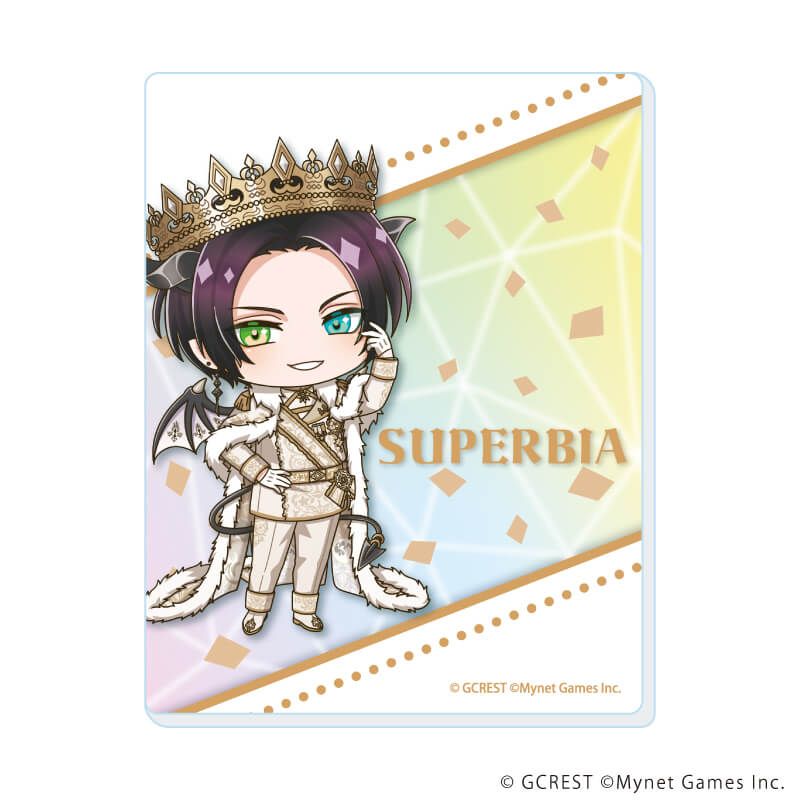 アクリルカード「夢王国と眠れる100人の王子様」18/コンプリートセット(全8種)(ミニキャライラスト)