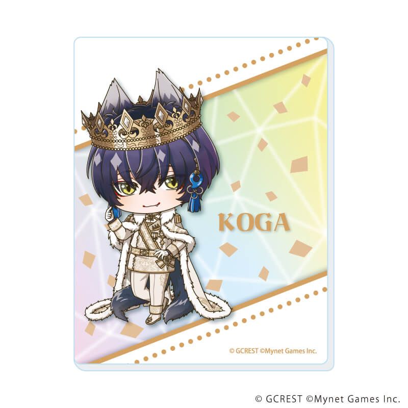 アクリルカード「夢王国と眠れる100人の王子様」17/コンプリートセット(全8種)(ミニキャライラスト)