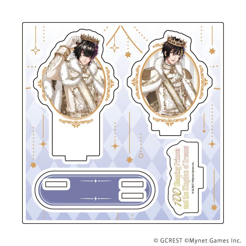 アクリルスタンドプレート「夢王国と眠れる100人の王子様」66/トト&那由多(公式イラスト)