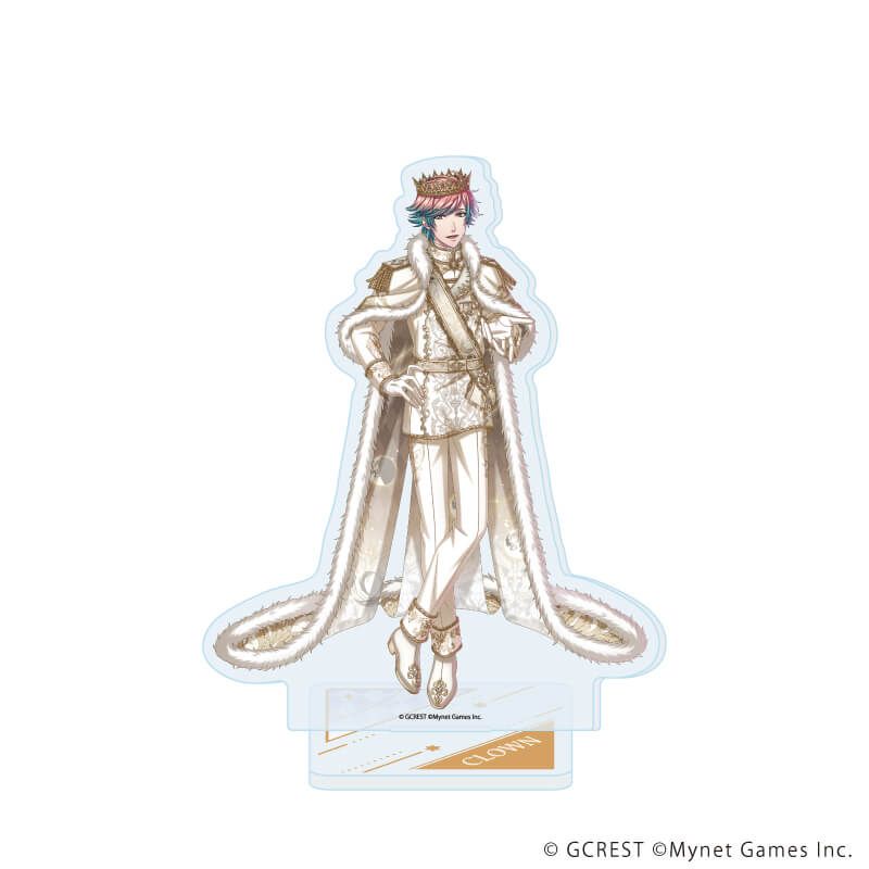 アクリルスタンド「夢王国と眠れる100人の王子様」108/クラウン(公式イラスト)