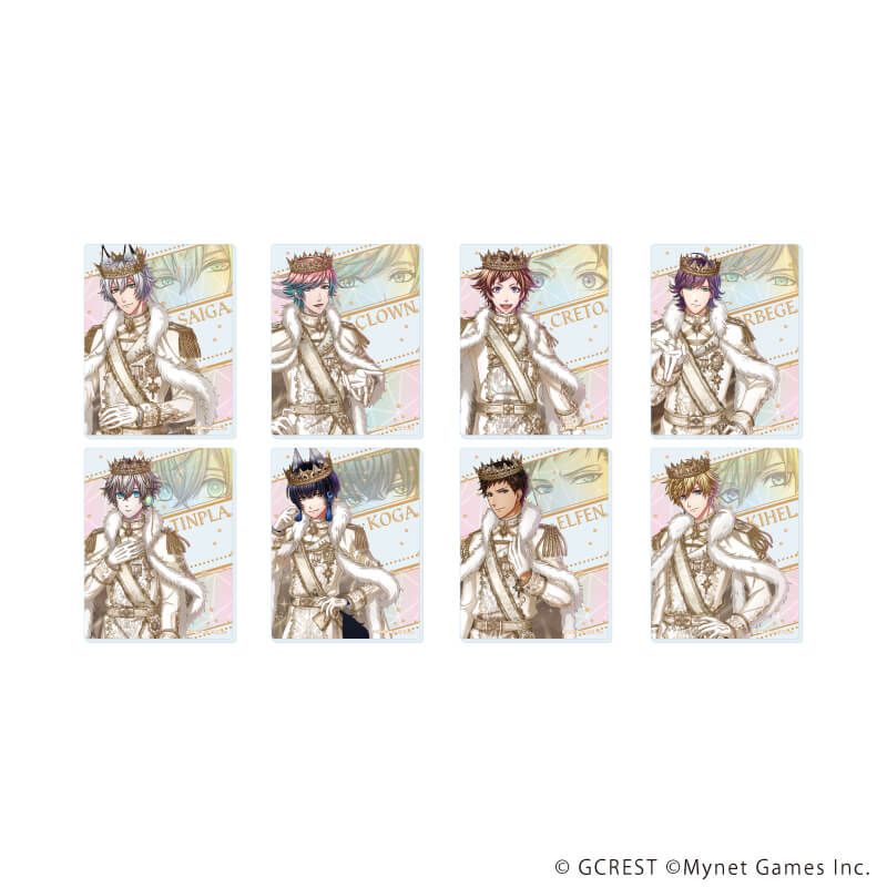 アクリルカード「夢王国と眠れる100人の王子様」15/コンプリートセット(全8種)(公式イラスト)