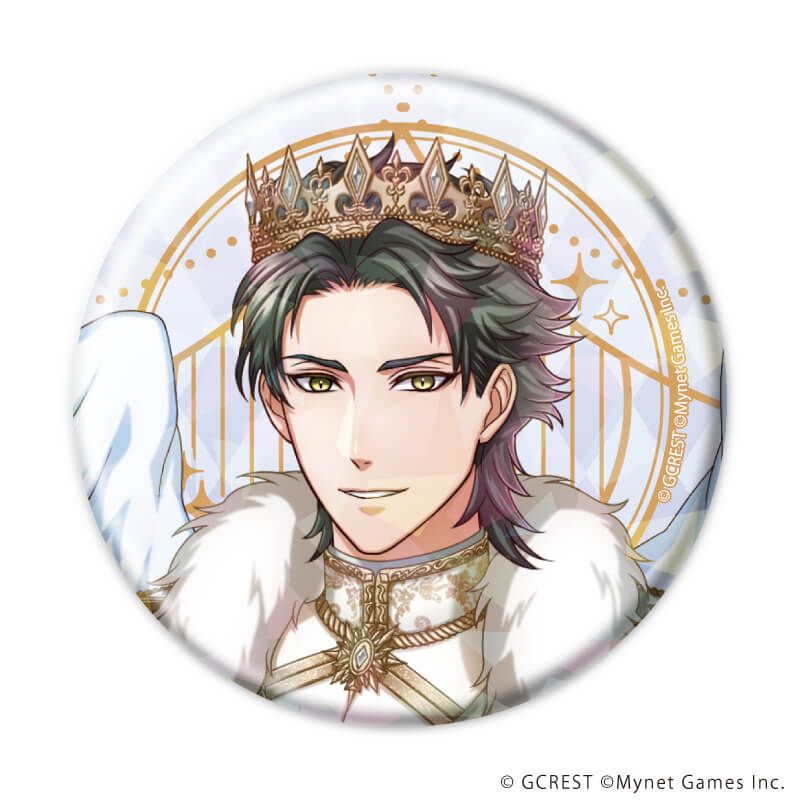 ホログラム缶バッジ(57mm)「夢王国と眠れる100人の王子様」21/コンプリートセット(全8種)(公式イラスト)