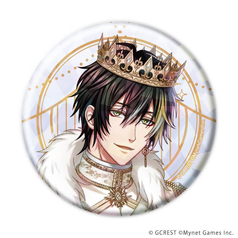 ホログラム缶バッジ(57mm)「夢王国と眠れる100人の王子様」21/コンプリートセット(全8種)(公式イラスト)