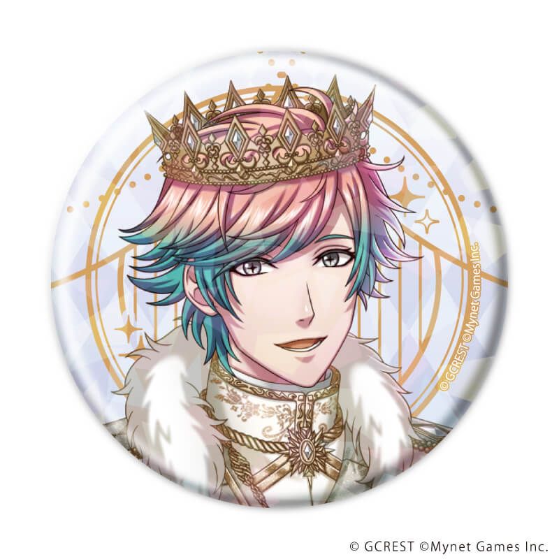 ホログラム缶バッジ(57mm)「夢王国と眠れる100人の王子様」20/コンプリートセット(全8種)(公式イラスト)