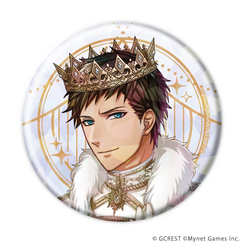 ホログラム缶バッジ(57mm)「夢王国と眠れる100人の王子様」20/コンプリートセット(全8種)(公式イラスト)