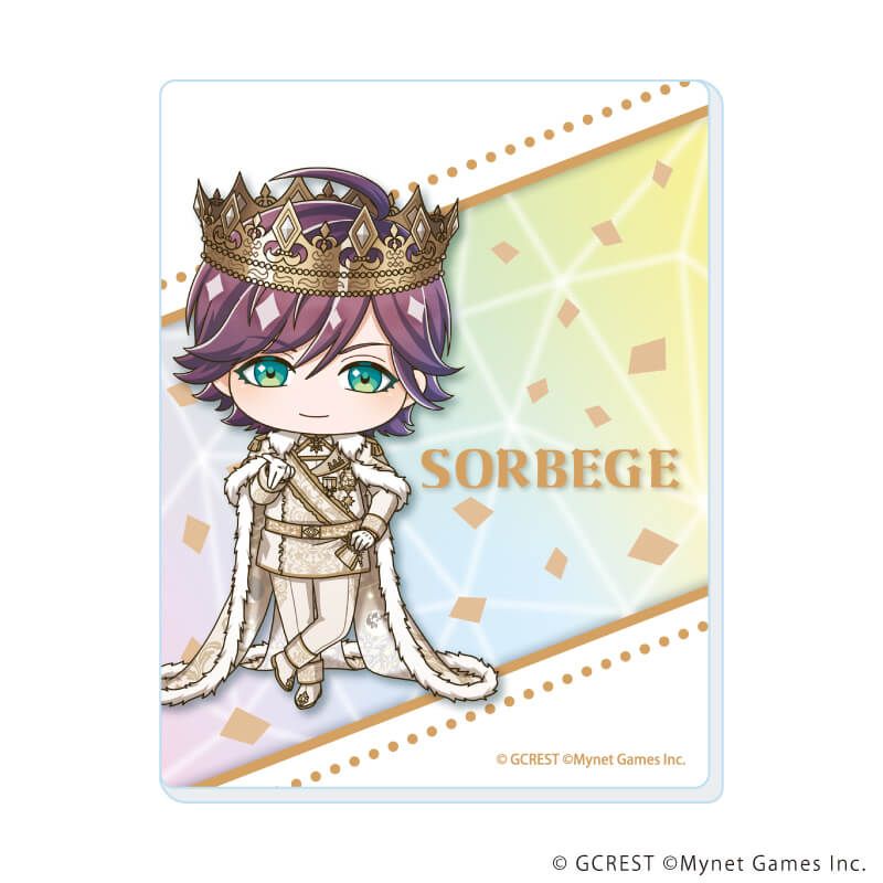 アクリルカード「夢王国と眠れる100人の王子様」17/ブラインド(8種)(ミニキャライラスト)