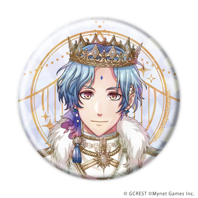 ホログラム缶バッジ(57mm)「夢王国と眠れる100人の王子様」21/ブラインド(8種)(公式イラスト)