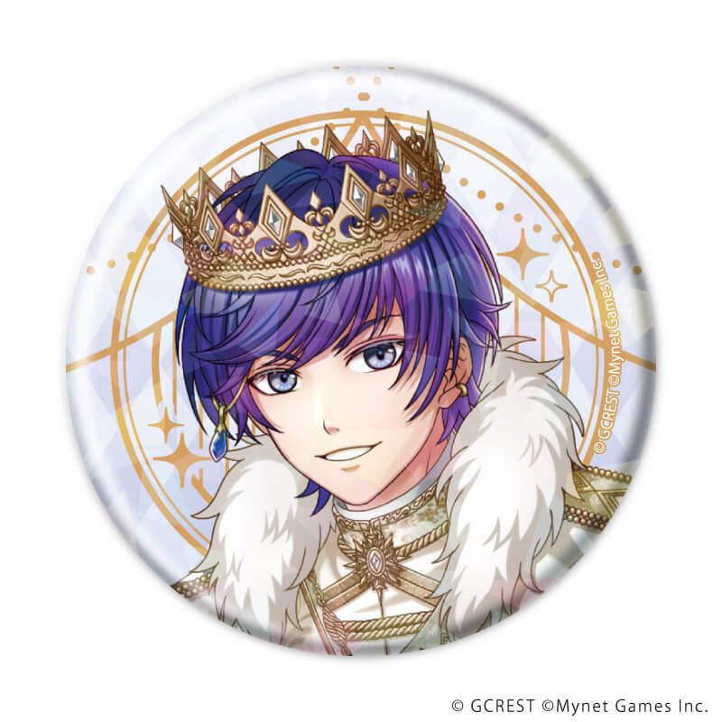 ホログラム缶バッジ(57mm)「夢王国と眠れる100人の王子様」21/ブラインド(8種)(公式イラスト)