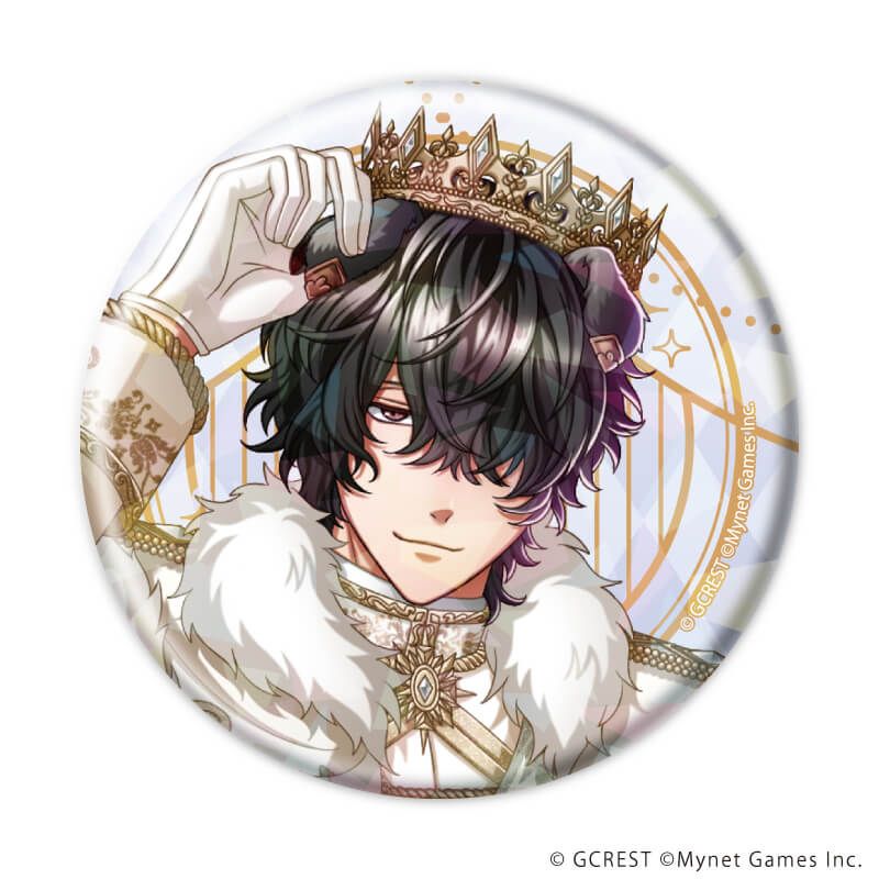 ホログラム缶バッジ(57mm)「夢王国と眠れる100人の王子様」21/ブラインド(8種)(公式イラスト)