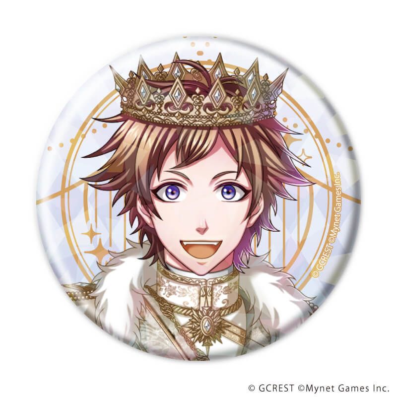 ホログラム缶バッジ(57mm)「夢王国と眠れる100人の王子様」20/ブラインド(8種)(公式イラスト)