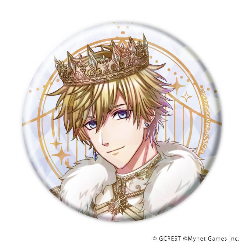 ホログラム缶バッジ(57mm)「夢王国と眠れる100人の王子様」20/ブラインド(8種)(公式イラスト)