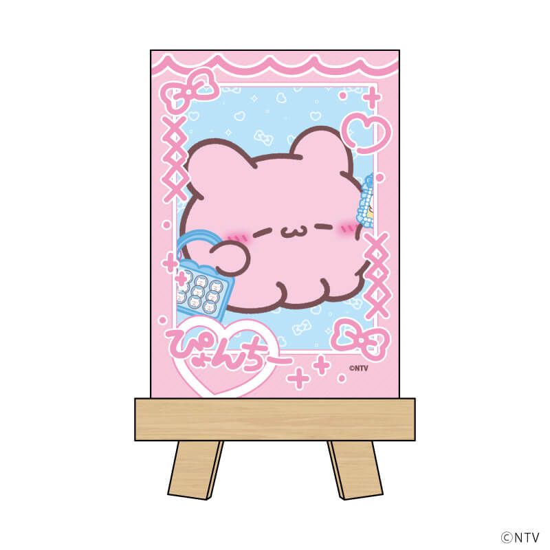 キャンバスボードミニ「らぶいーず」01/推し活ver. ブラインド(5種)(描き下ろしイラスト)