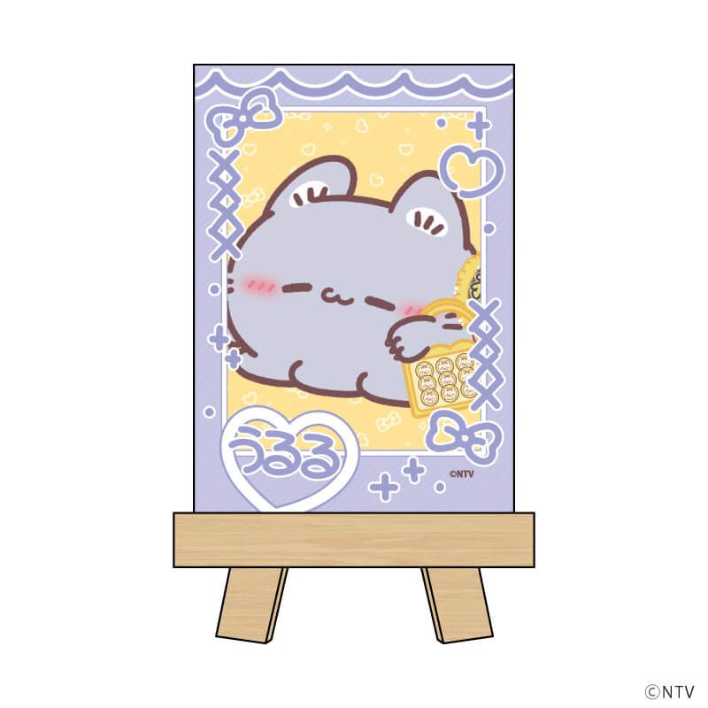 キャンバスボードミニ「らぶいーず」01/推し活ver. ブラインド(5種)(描き下ろしイラスト)