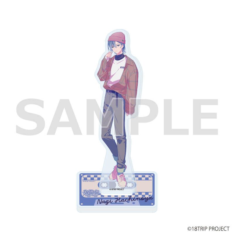 アクリルスタンド『18TRIP』28/蜂乃屋 凪 ニューレトロver.(描き下ろしイラスト)