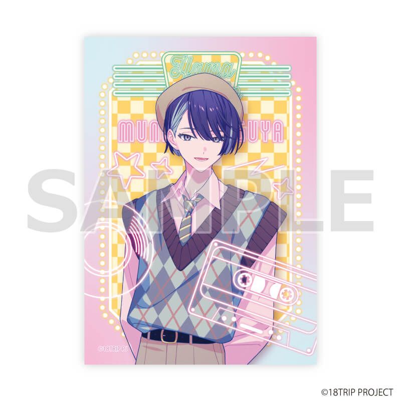 ミニフォト『18TRIP』04/ニューレトロver. コンプリートセット(全8種)(描き下ろしイラスト)