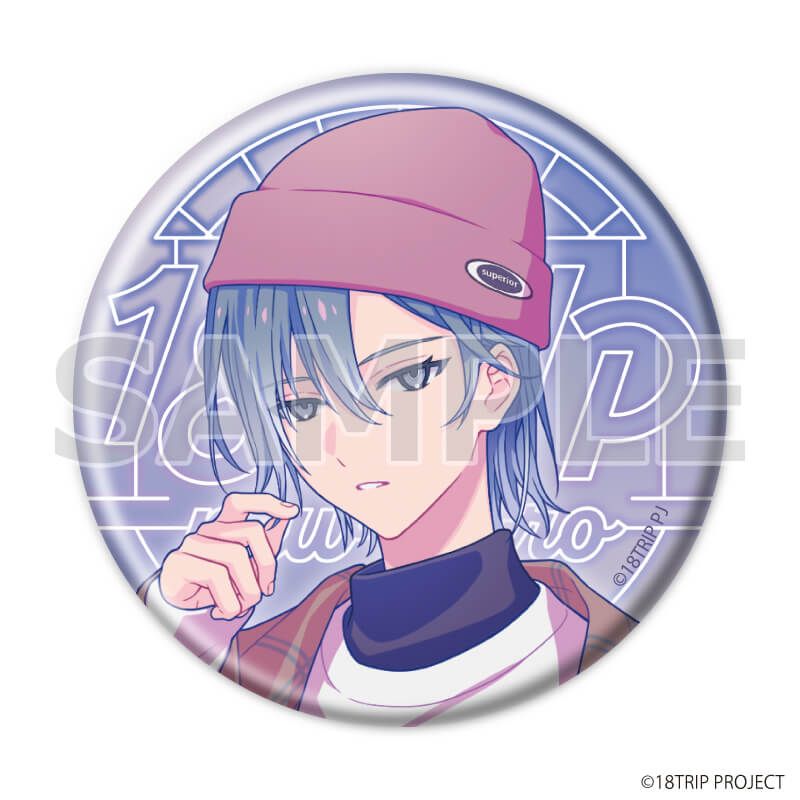 缶バッジ『18TRIP』05/ニューレトロver. コンプリートセット(全8種)(描き下ろしイラスト)